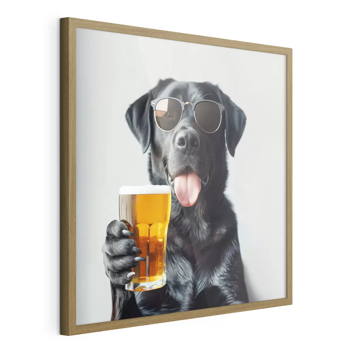 Poster Labrador en congé f39470
