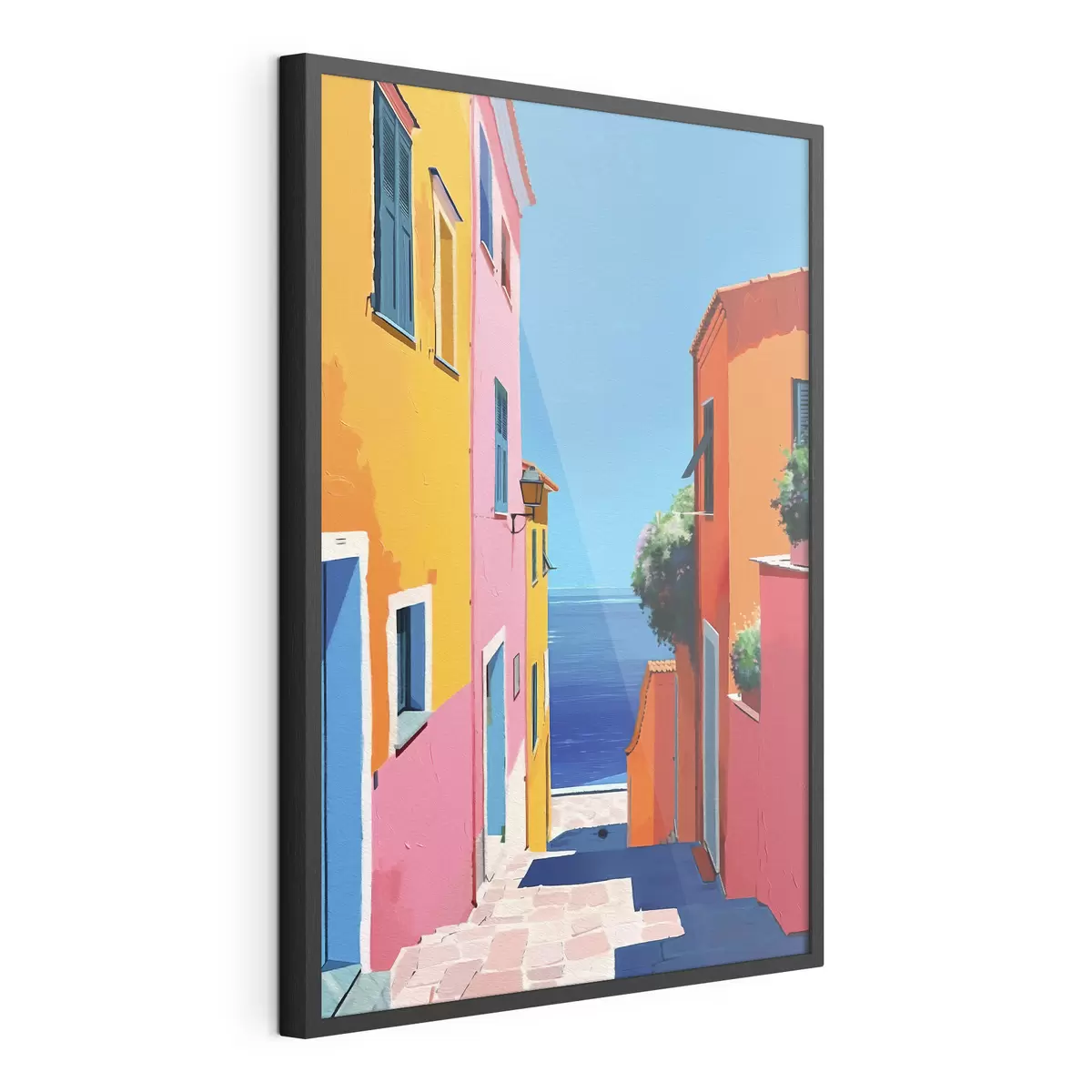 Poster Rue vers la mer f39582