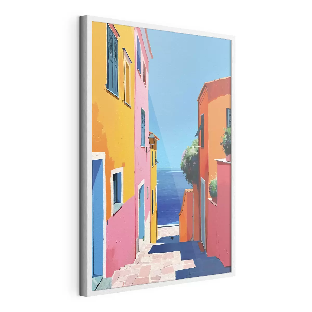 Poster Rue vers la mer f39582