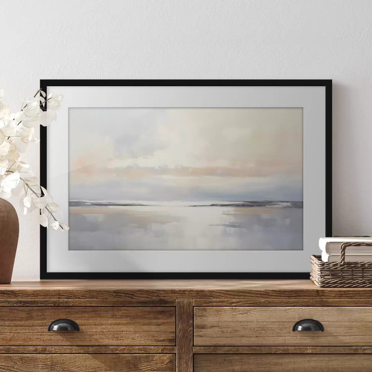 Poster Paysage et mouvement f39713