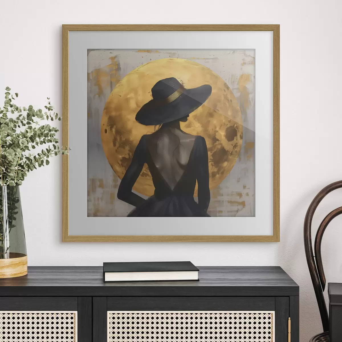 Poster La fille en noir f39685