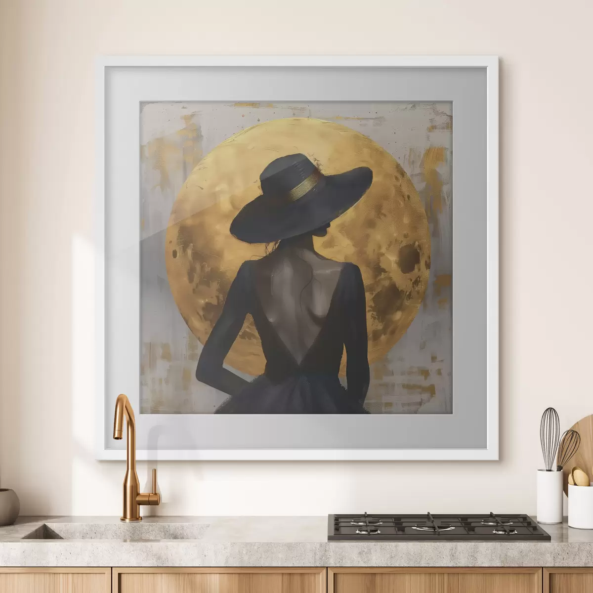 Poster La fille en noir f39685