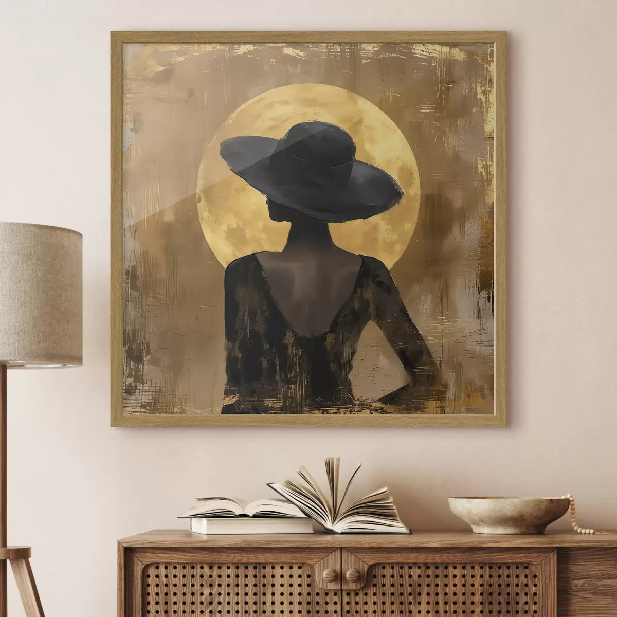 Poster La fille en noir f39686