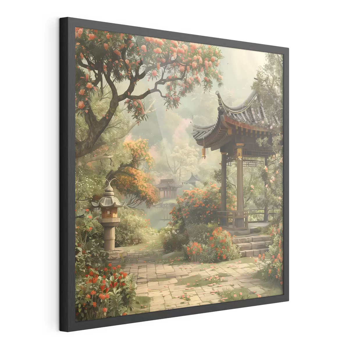 Poster Jardin des pas lents f39772