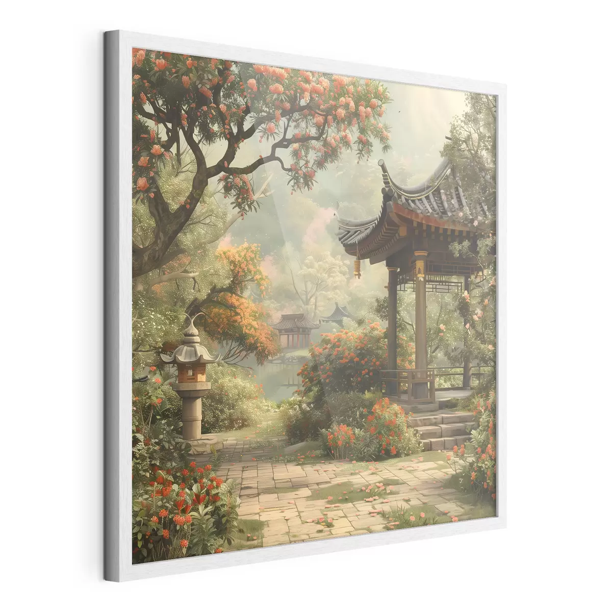Poster Jardin des pas lents f39772