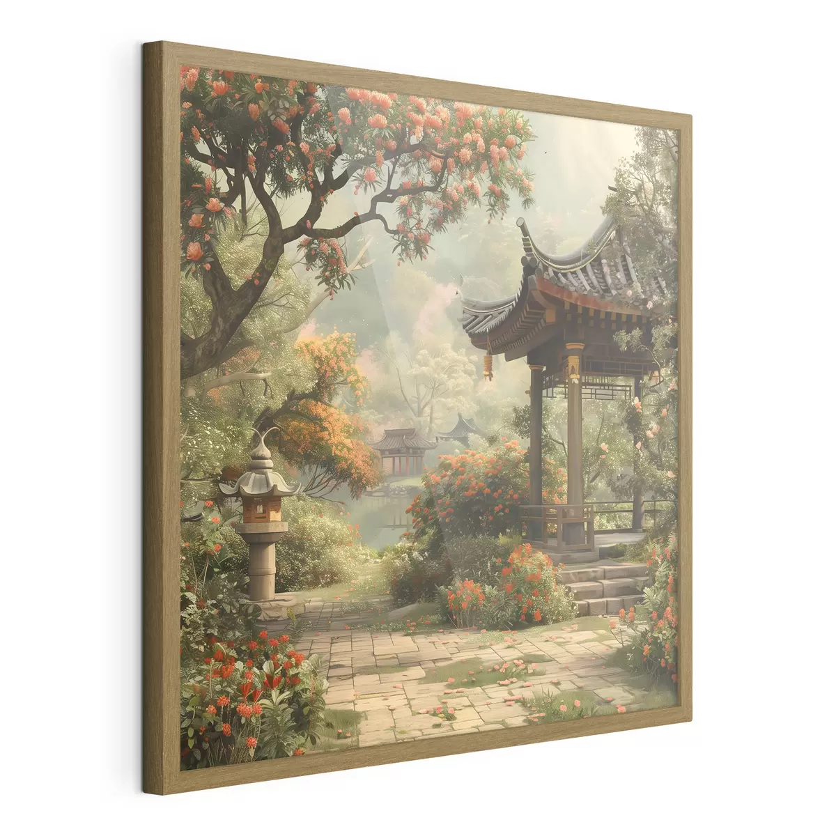 Poster Jardin des pas lents f39772