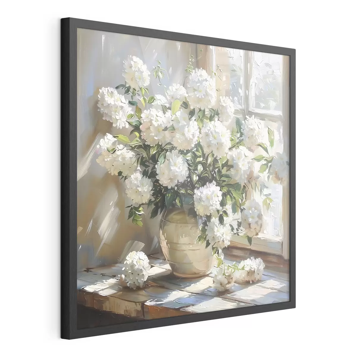 Poster Fleurs à la fenêtre f39779
