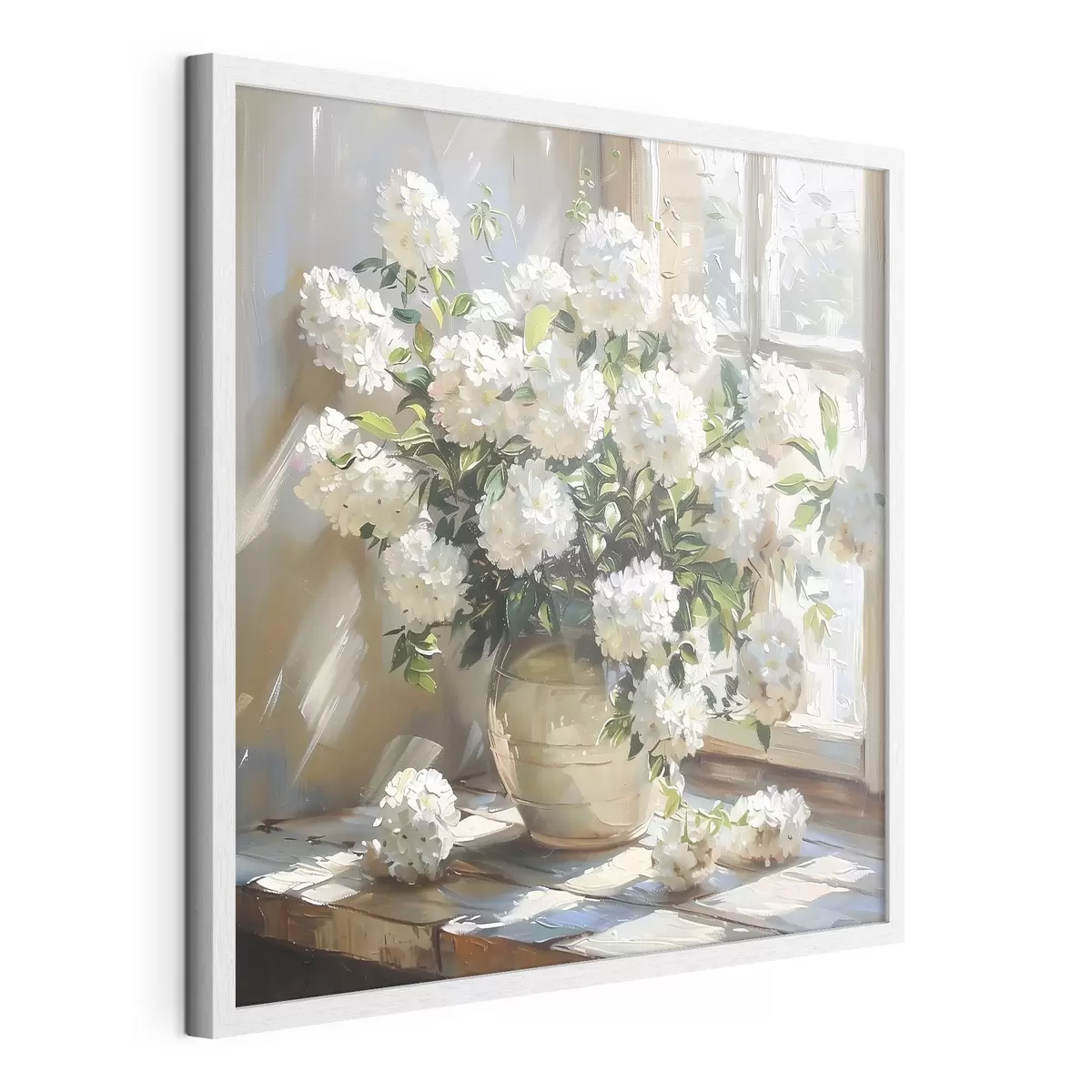 Poster Fleurs à la fenêtre f39779