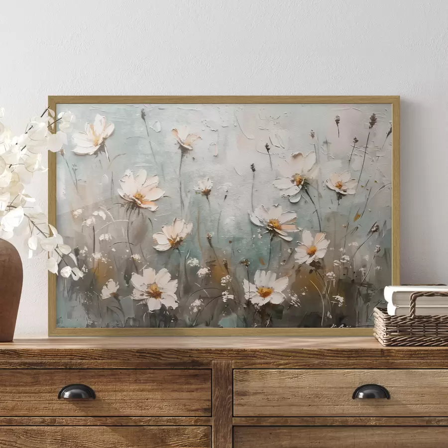 Papier peint Un champ de fleurs sauvages f39834