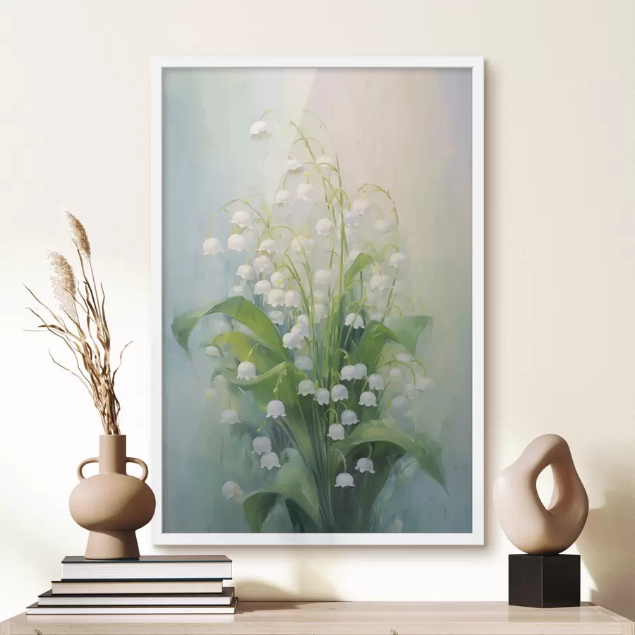 Papier peint Murmure de muguet f39827
