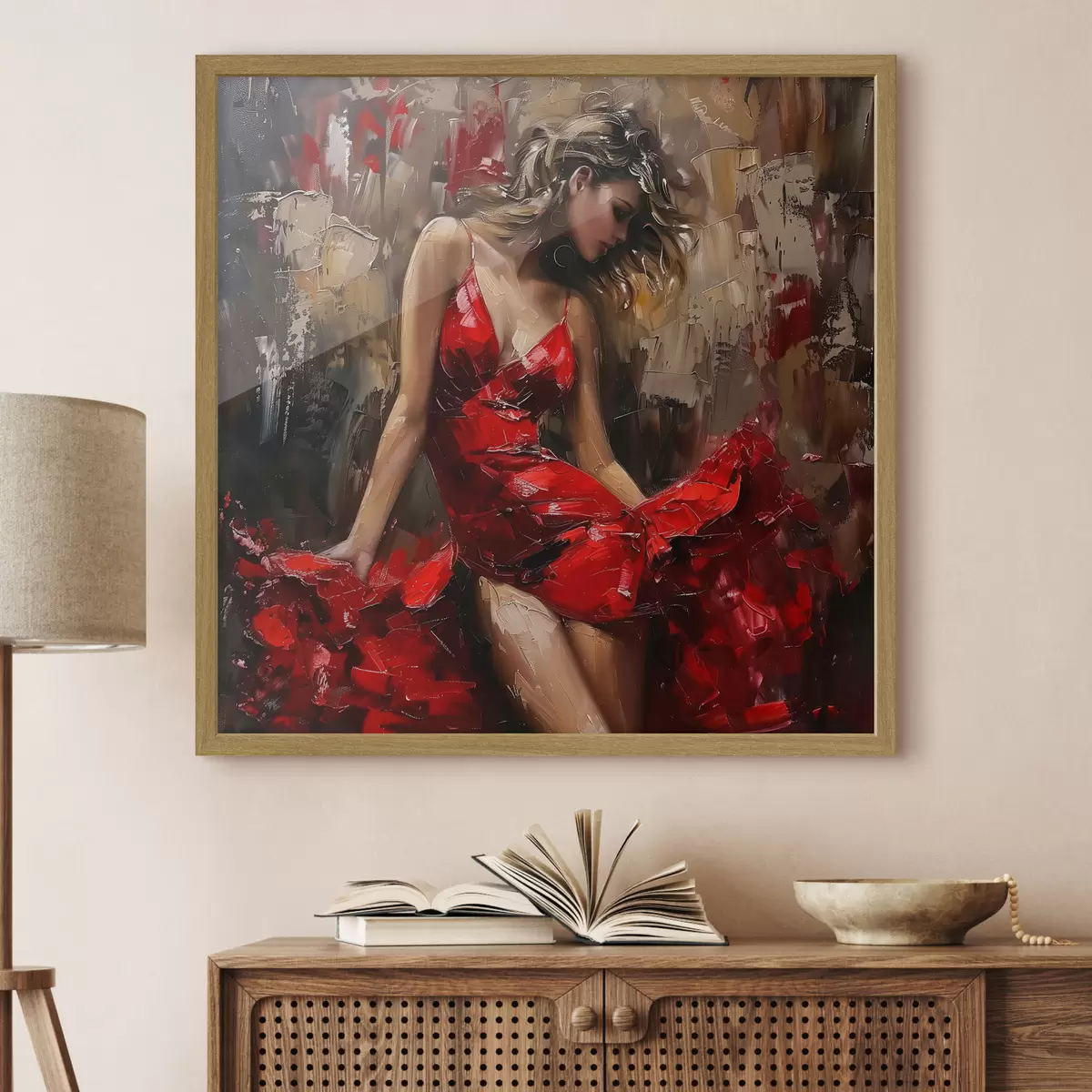 Poster Assurance rouge f39874