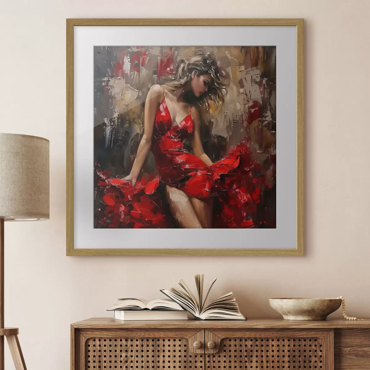 Poster Assurance rouge f39874