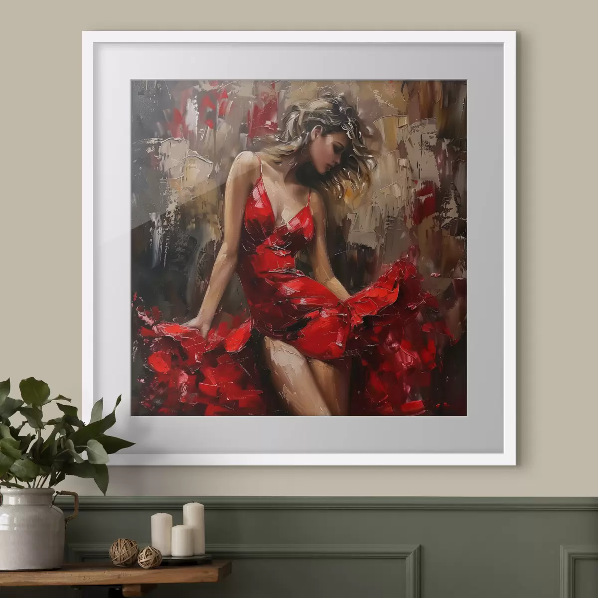 Poster Assurance rouge f39874