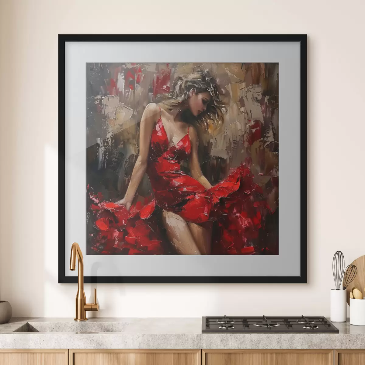 Poster Assurance rouge f39874