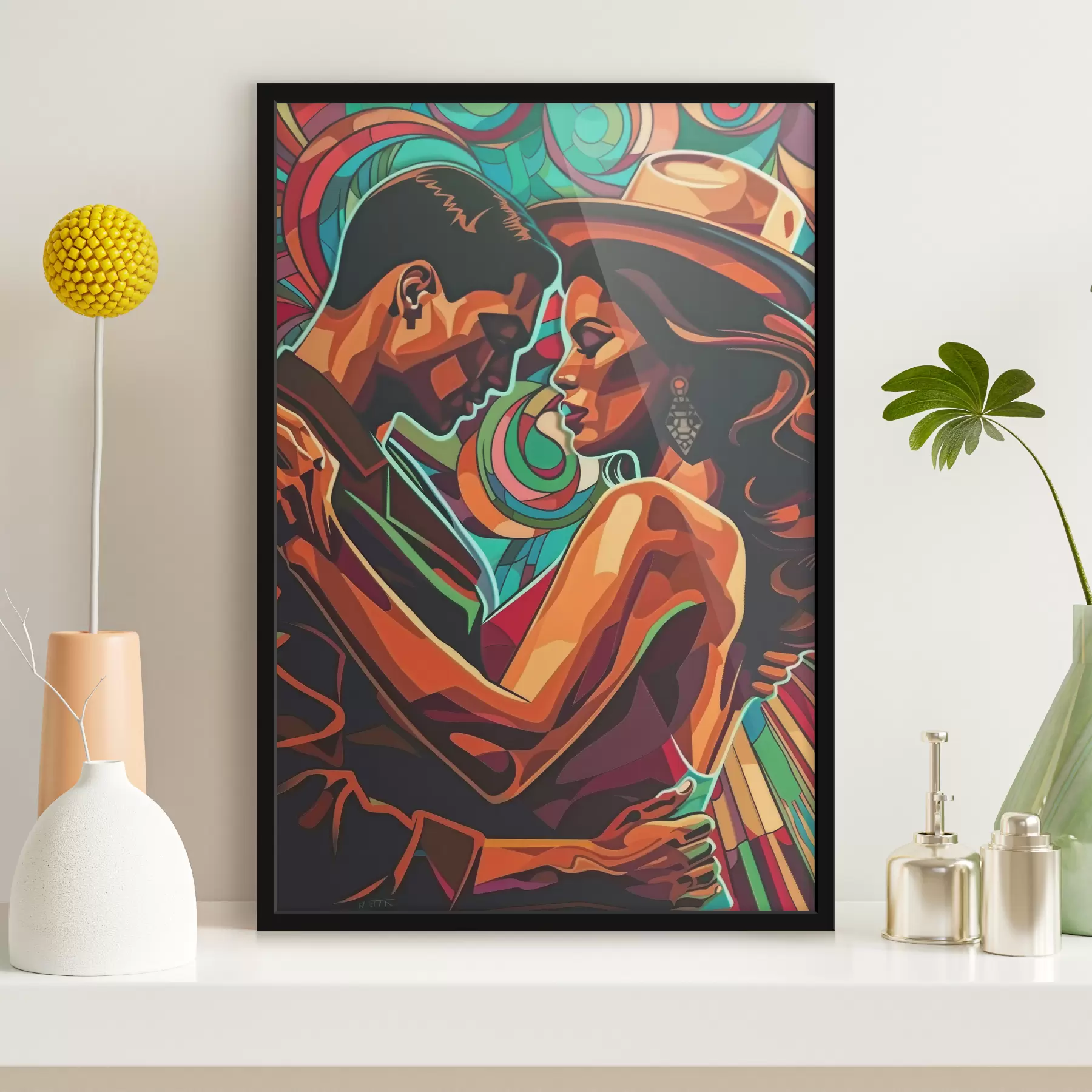 Papier peint Garçon et fille f39881