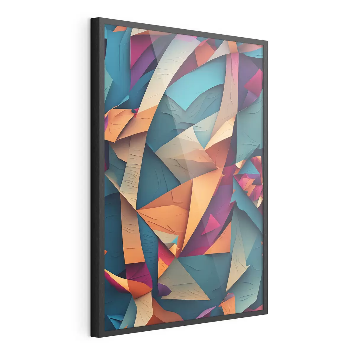Poster Visage de couleurs f39849