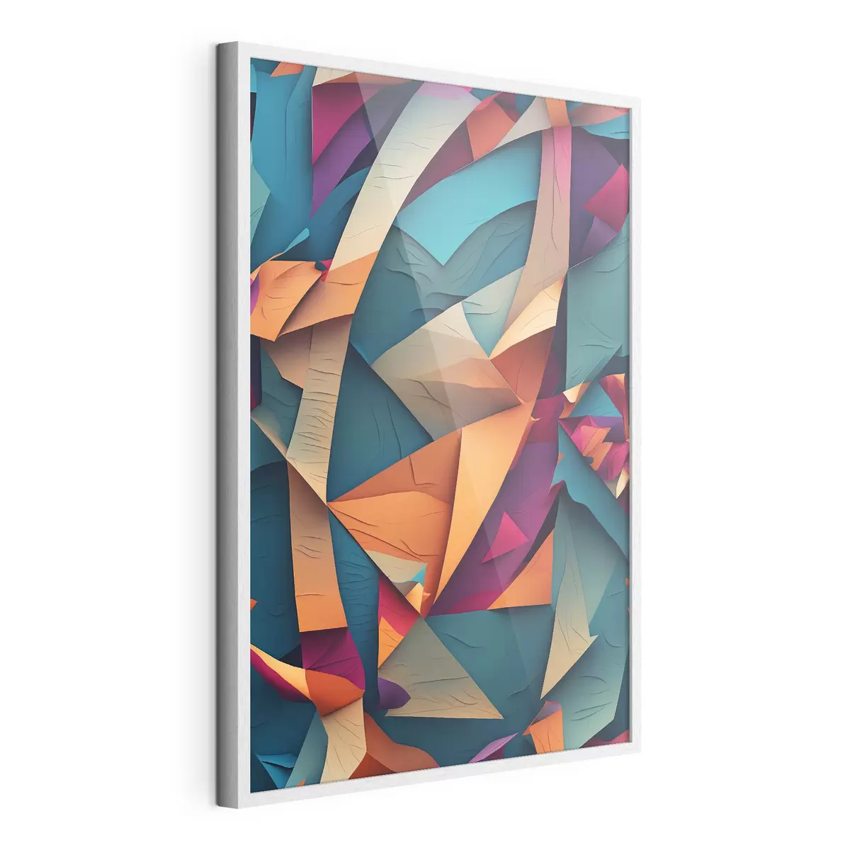 Poster Visage de couleurs f39849