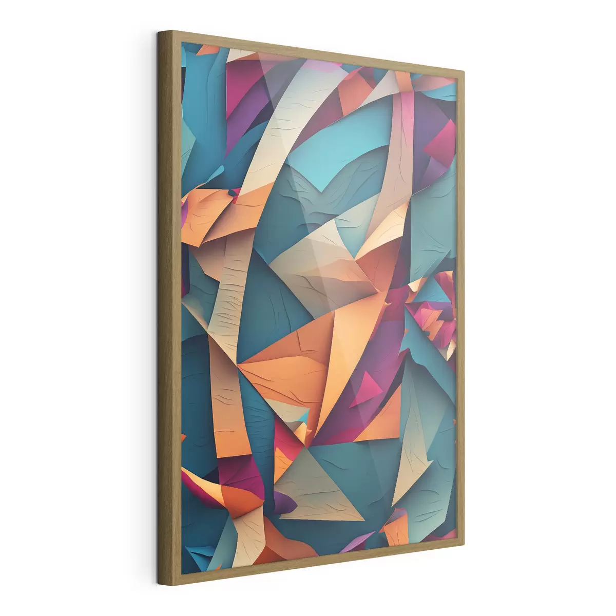 Poster Visage de couleurs f39849