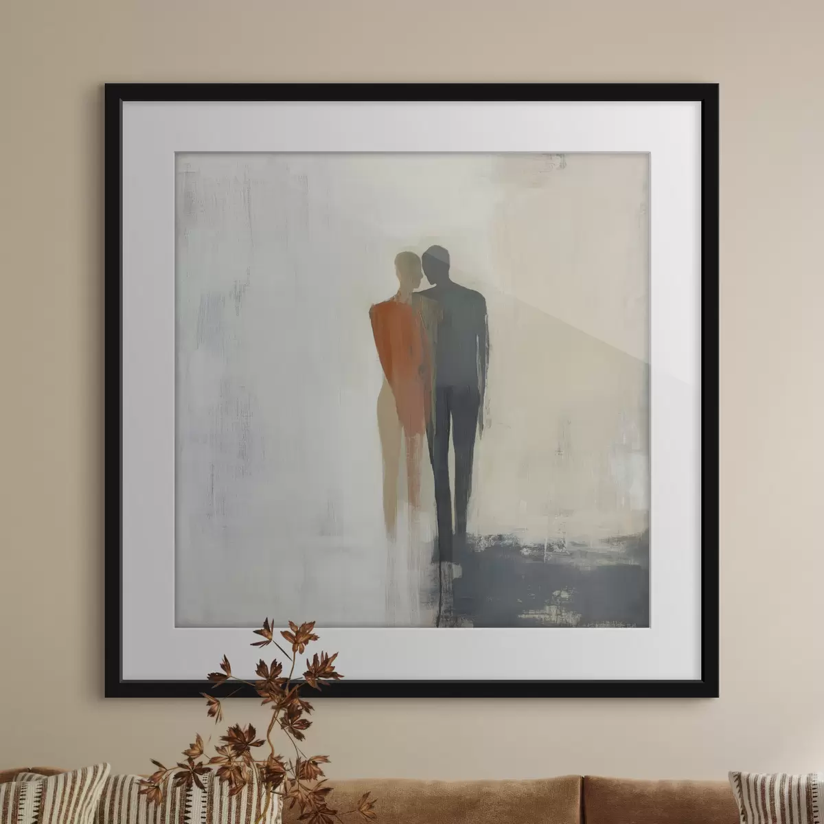 Poster Couple, abstraction f39912