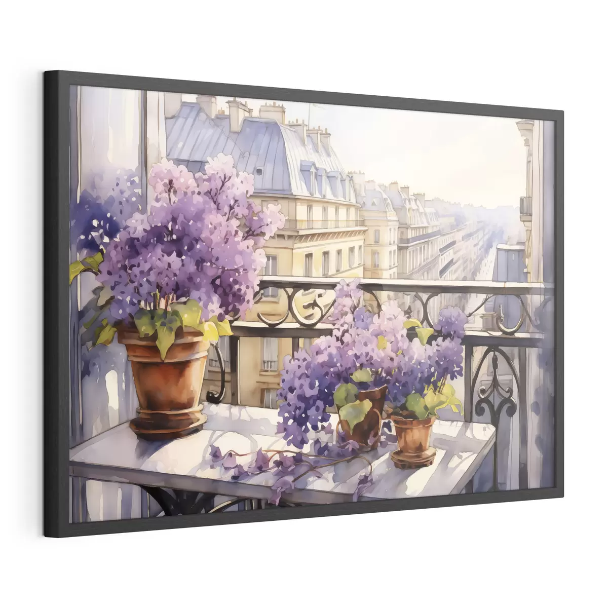 Poster Printemps au balcon f39931