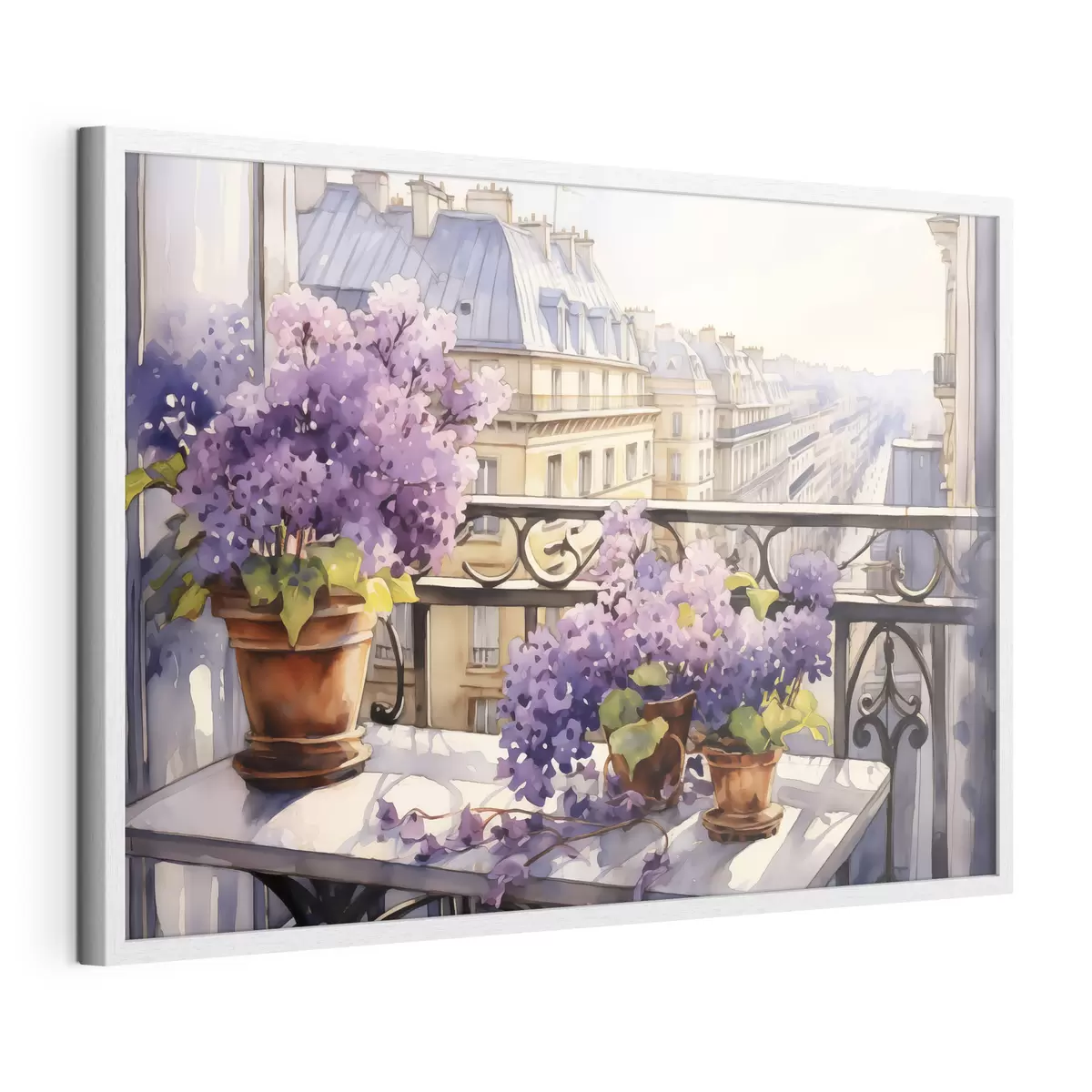 Poster Printemps au balcon f39931