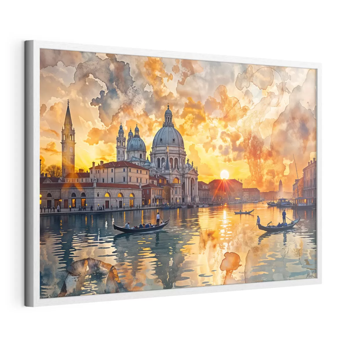 Poster Venise au couchant f40027