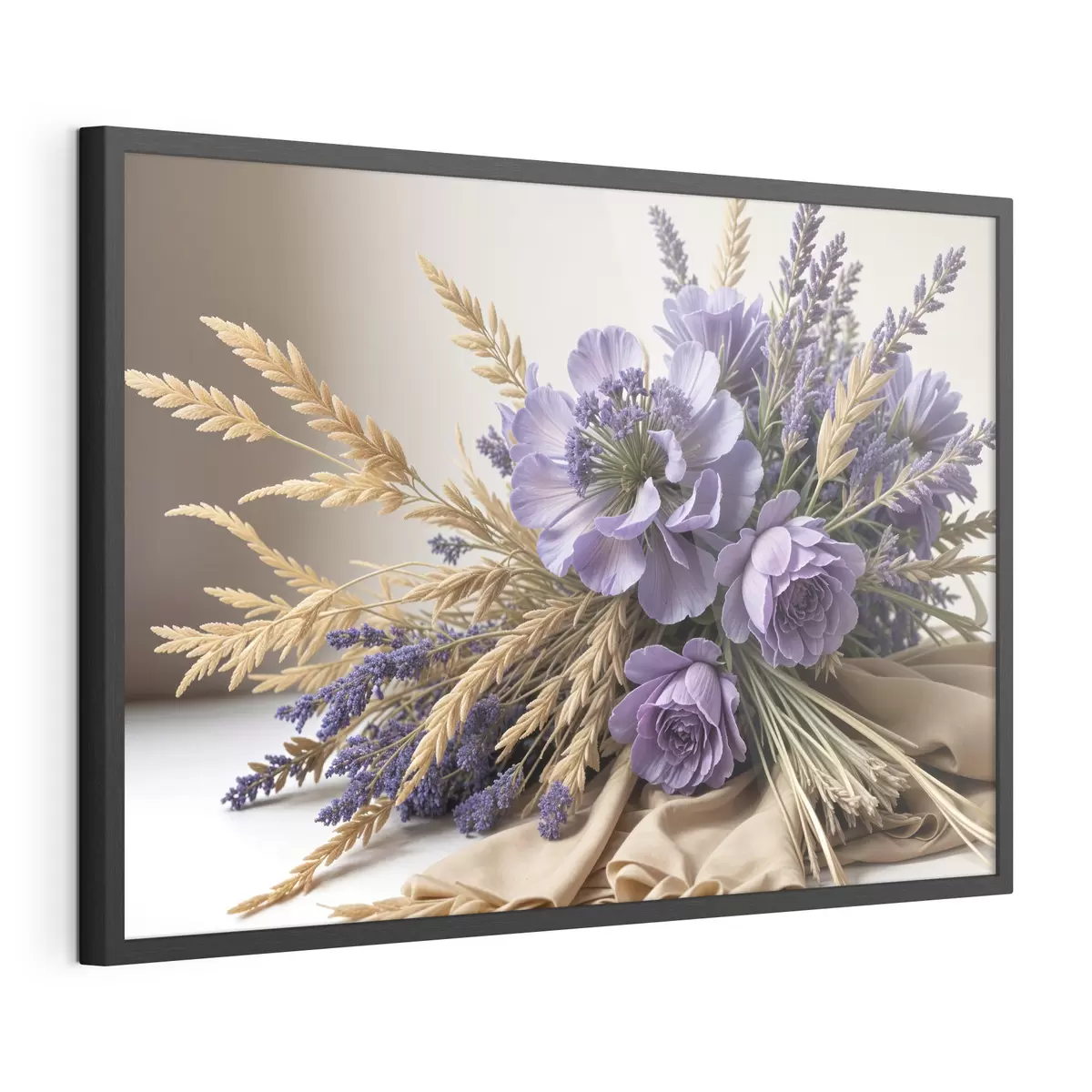 Poster Pivoines et force f40030