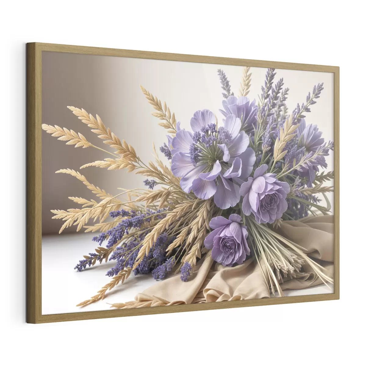 Poster Pivoines et force f40030