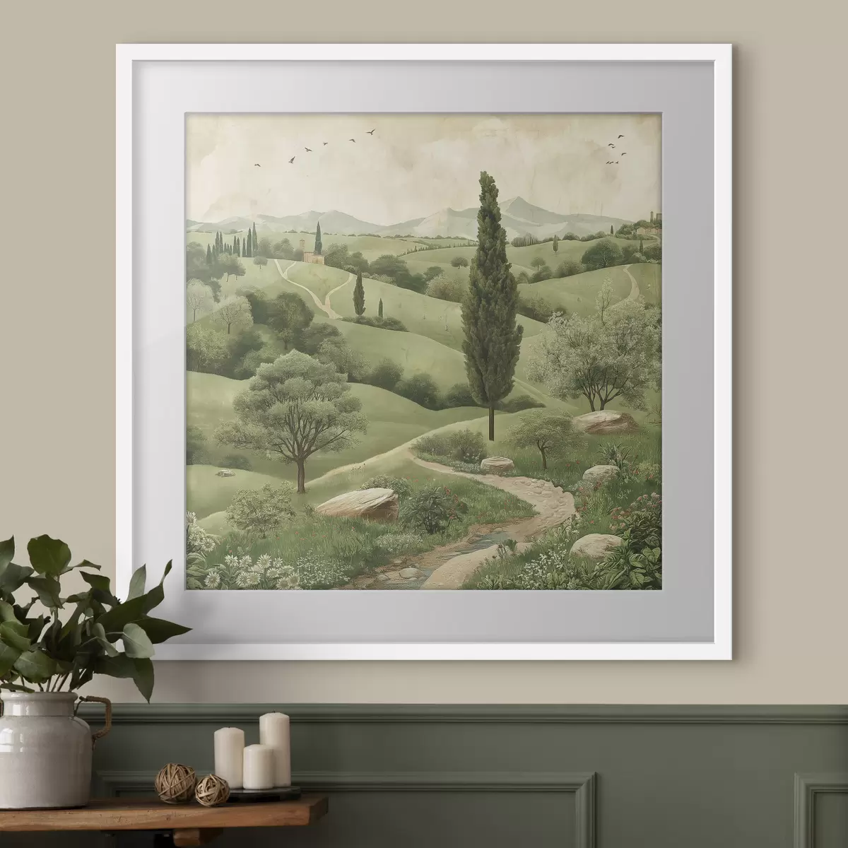 Poster Arbre et éternité f40075