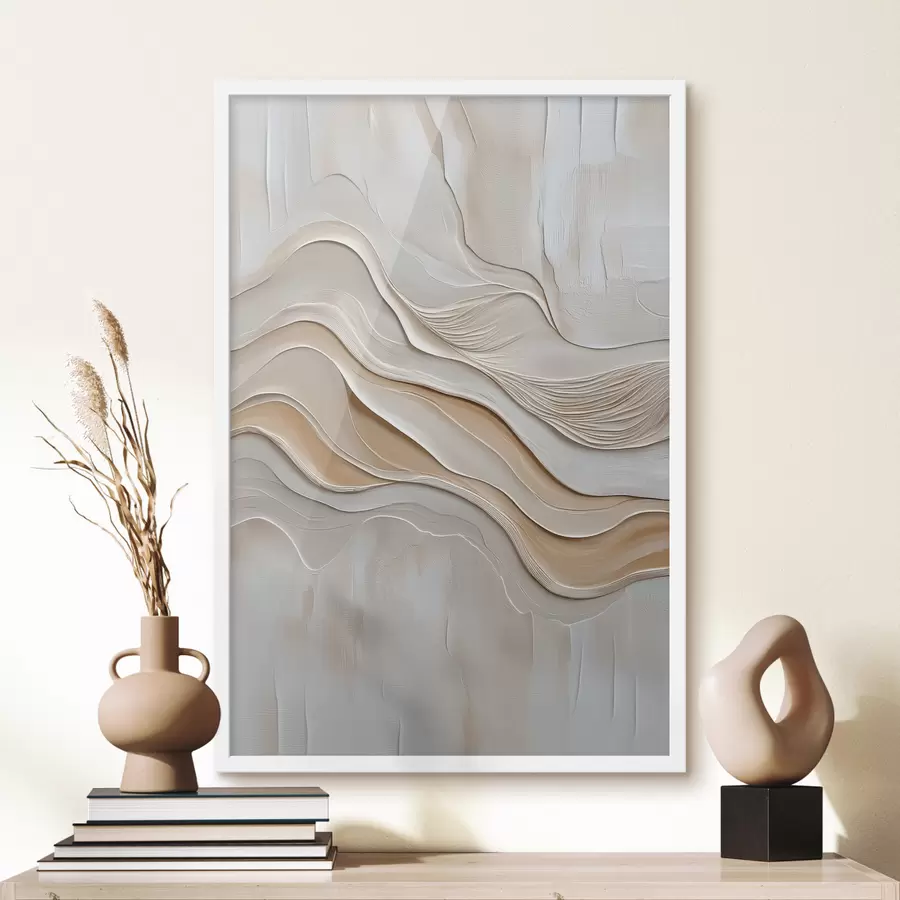 Papier peint Abstraction avec imitation de texture f39558