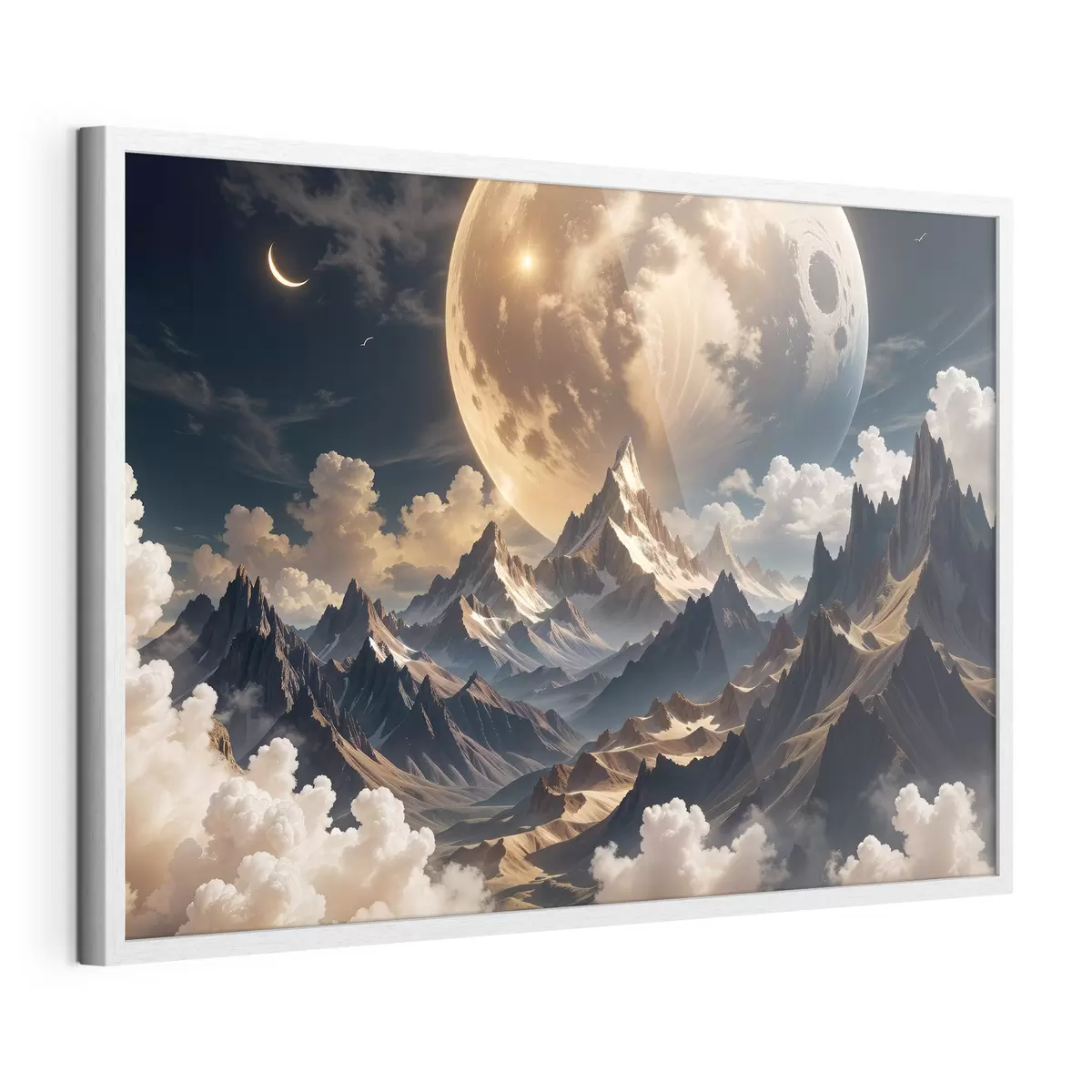 Poster Montagnes et souvenir f40147