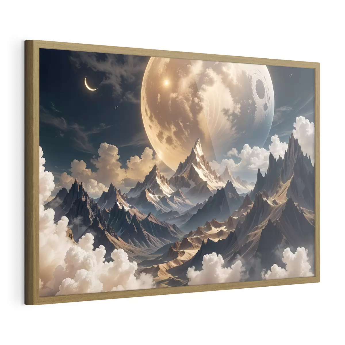 Poster Montagnes et souvenir f40147