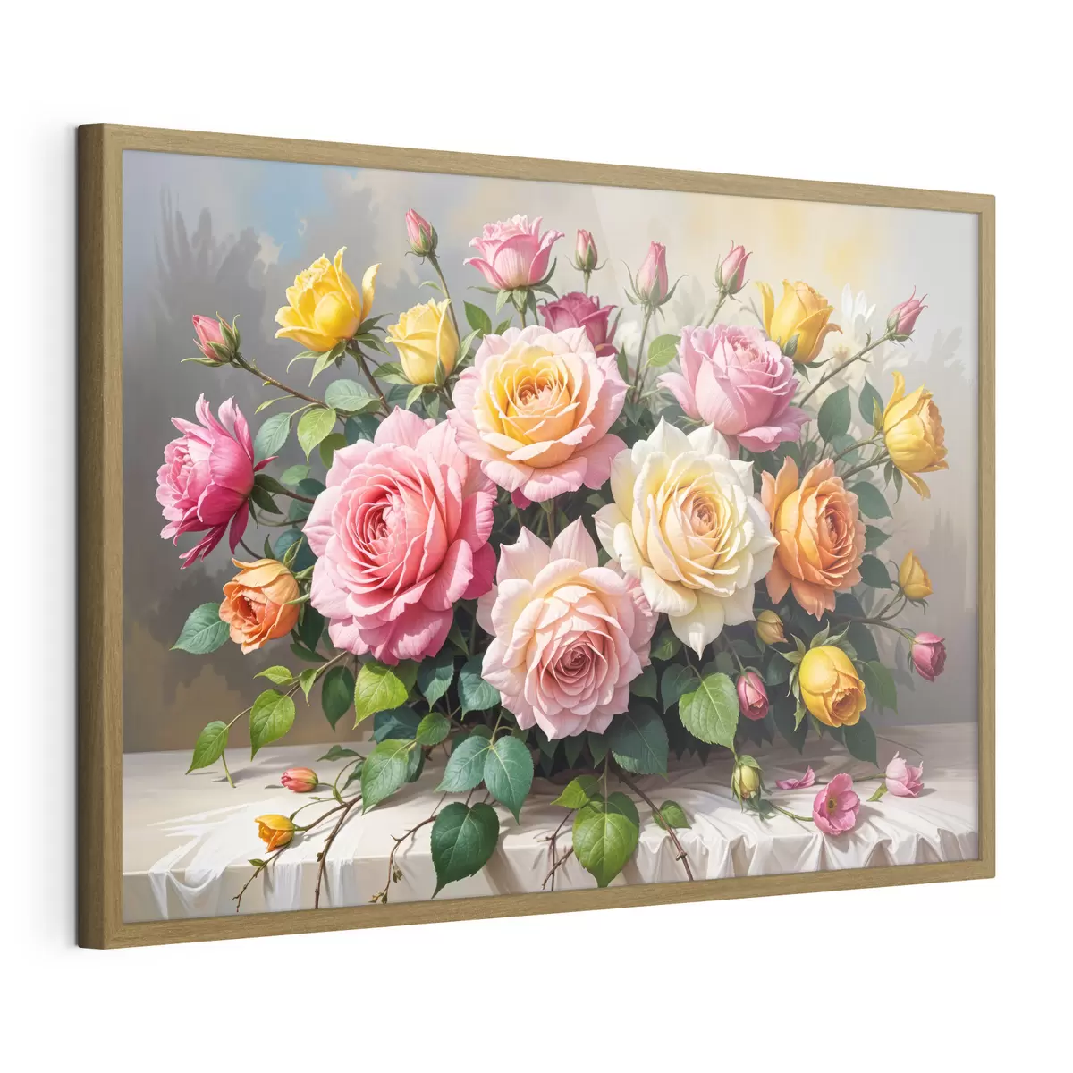 Poster Roses et écho f40149