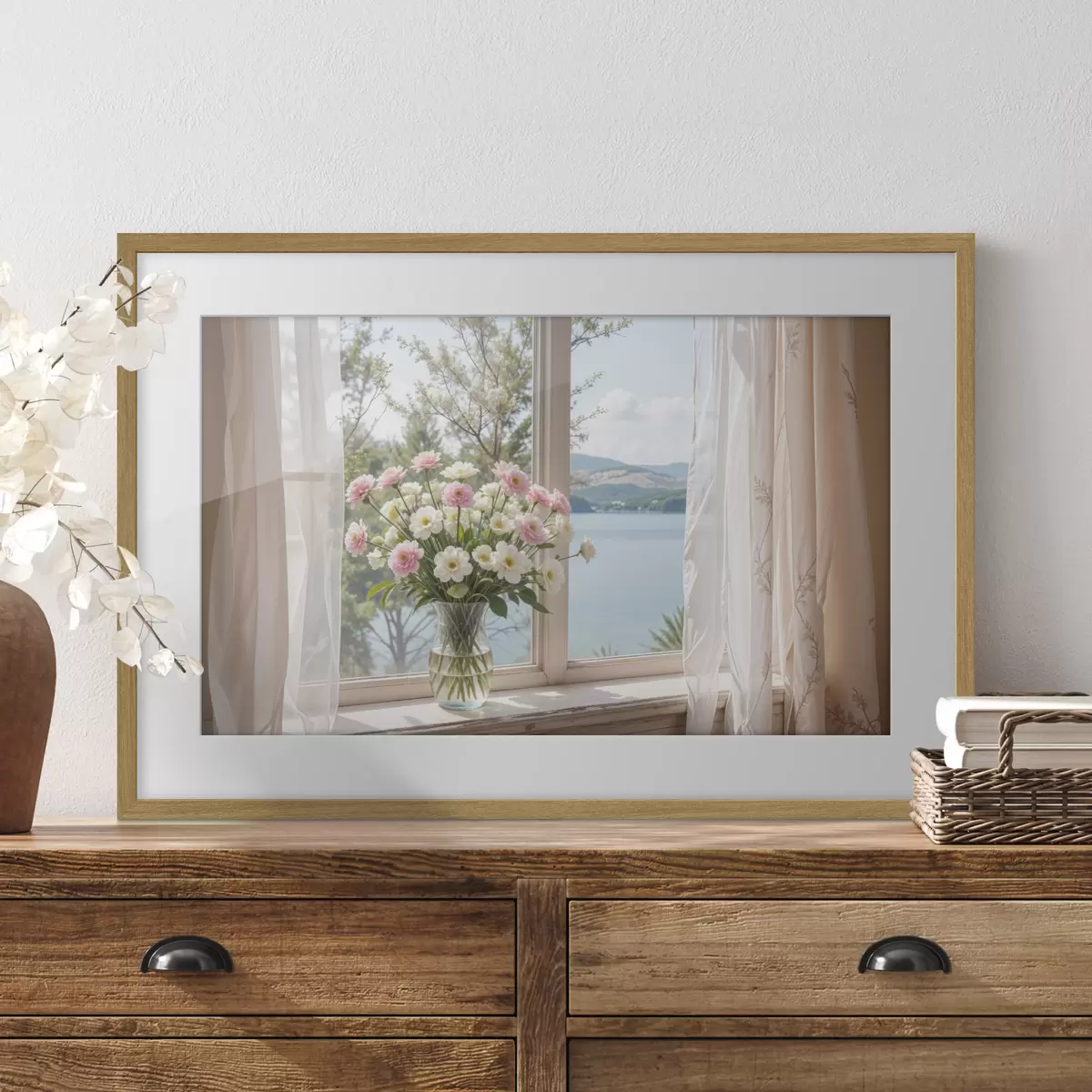 Poster Roses et poésie f40151