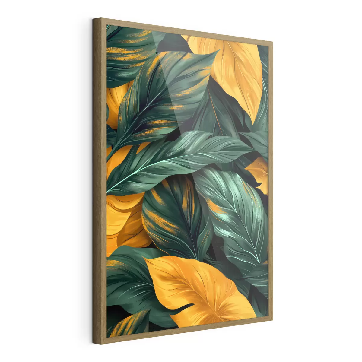Poster grandes feuilles f40241