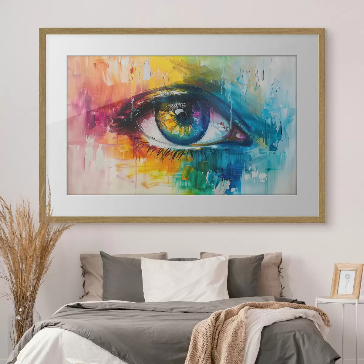 Poster Peinture aspect aquarelle f40355