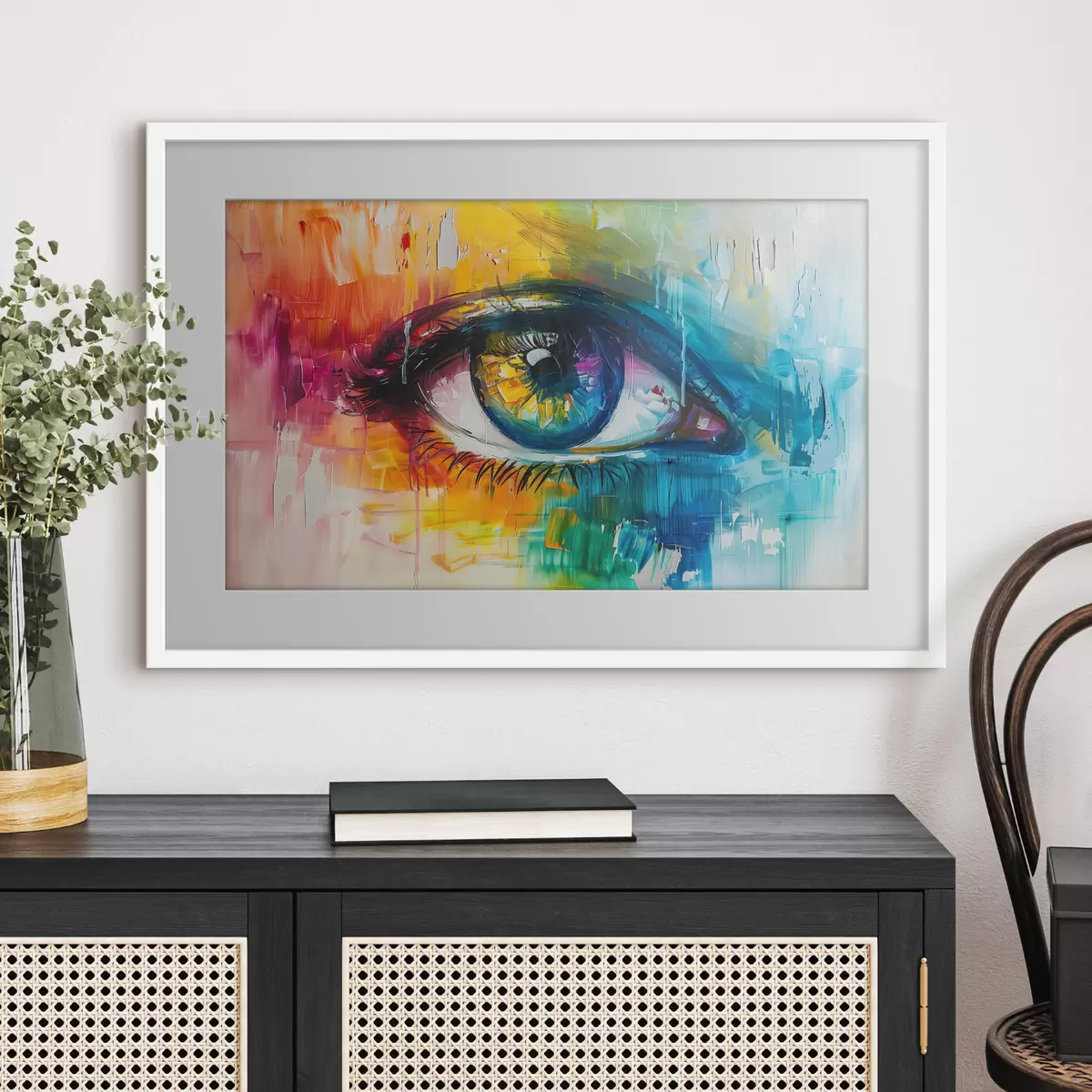Poster Regard arc-en-ciel f40355