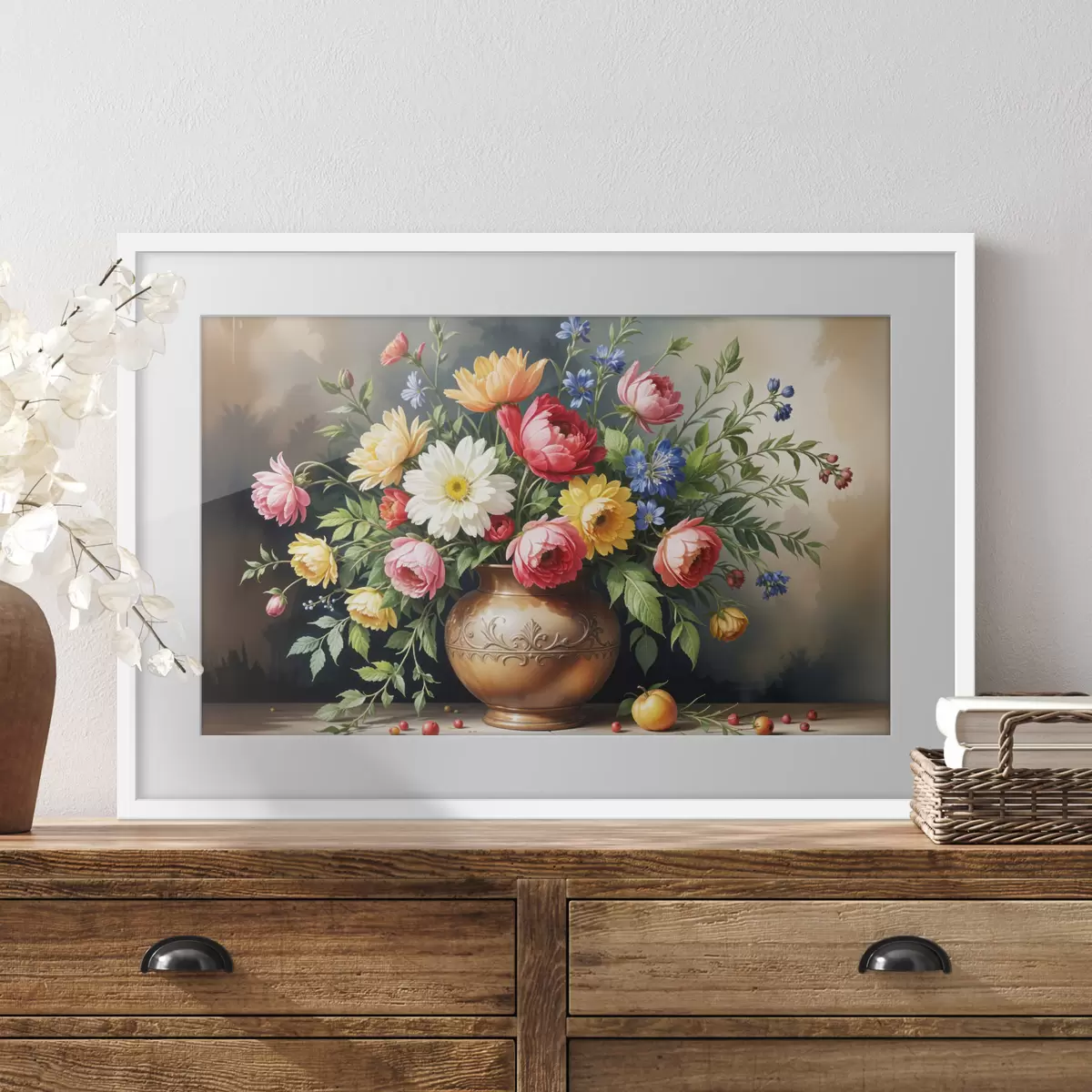 Poster Roses et murmure f40395