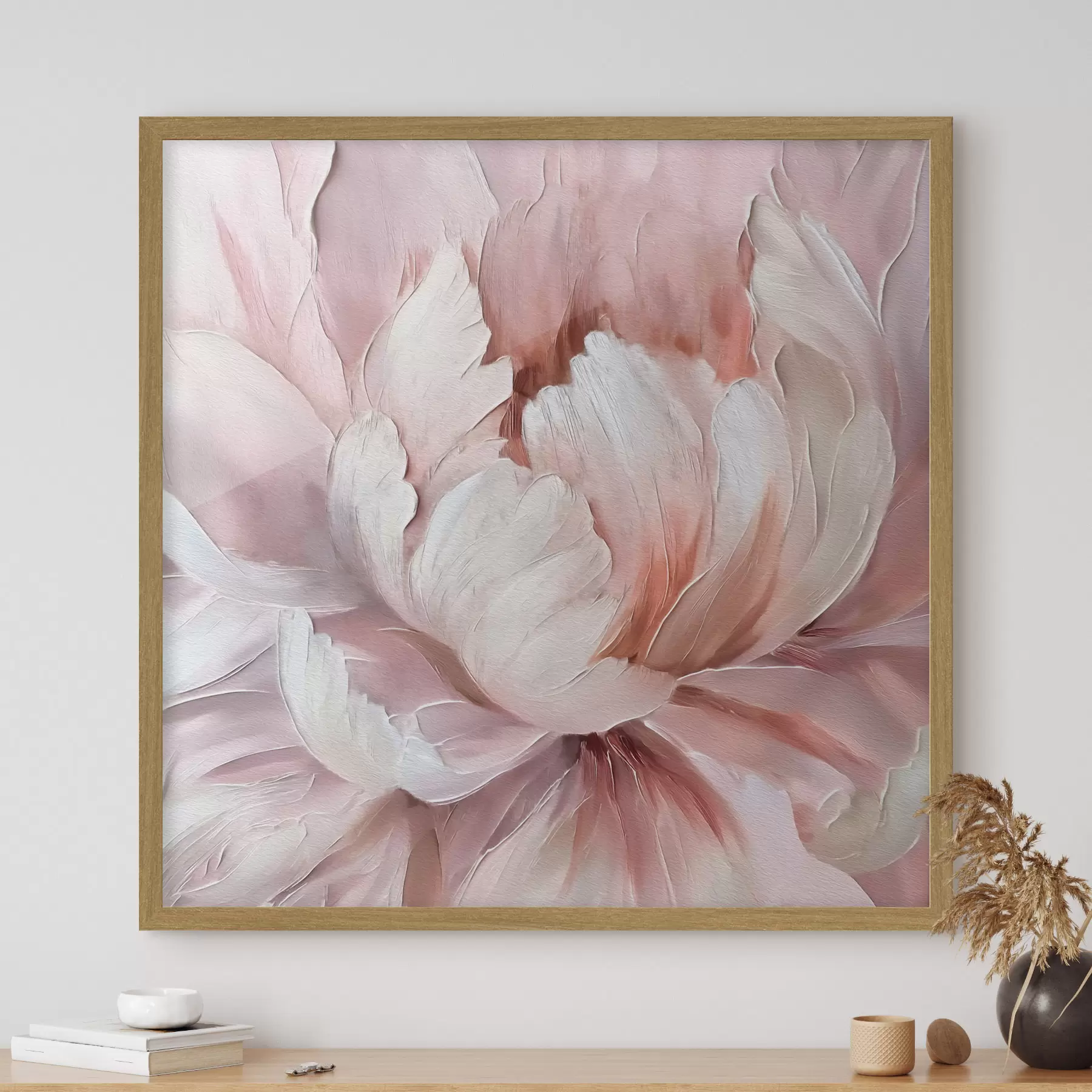 Papier peint Générosité rose f40511
