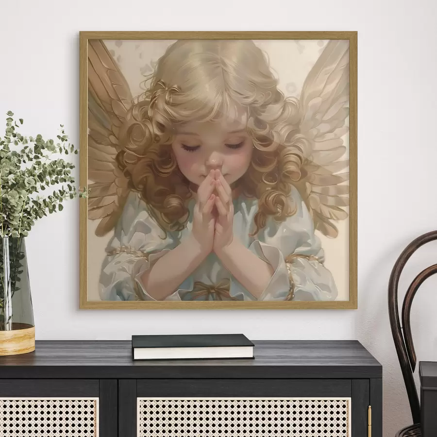 Papier peint La fille est un ange f40514