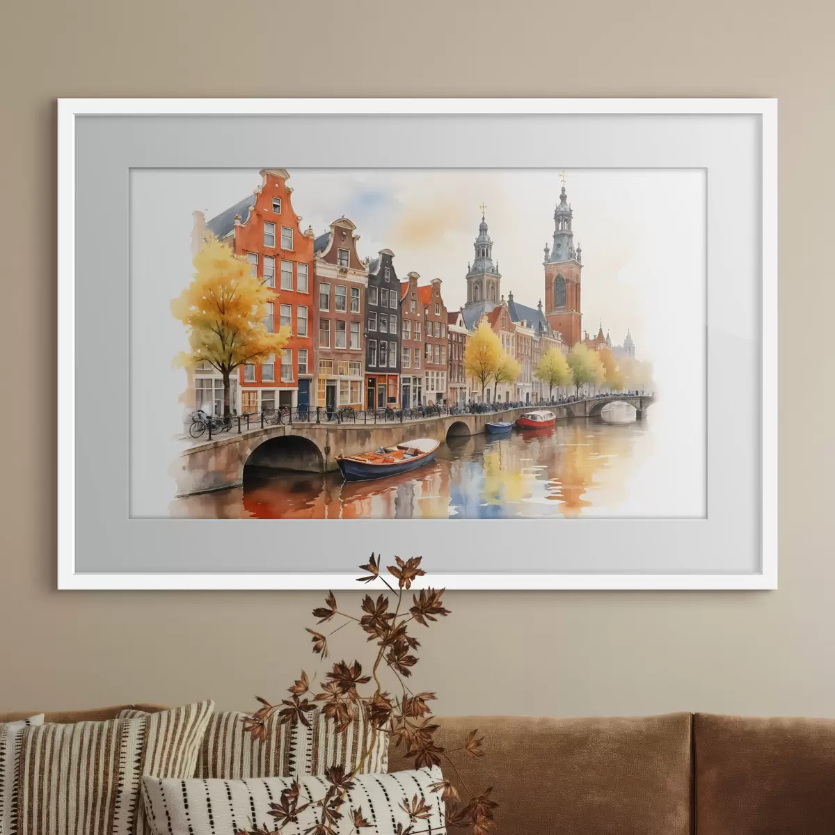 Poster Eaux d’Amsterdam f40561