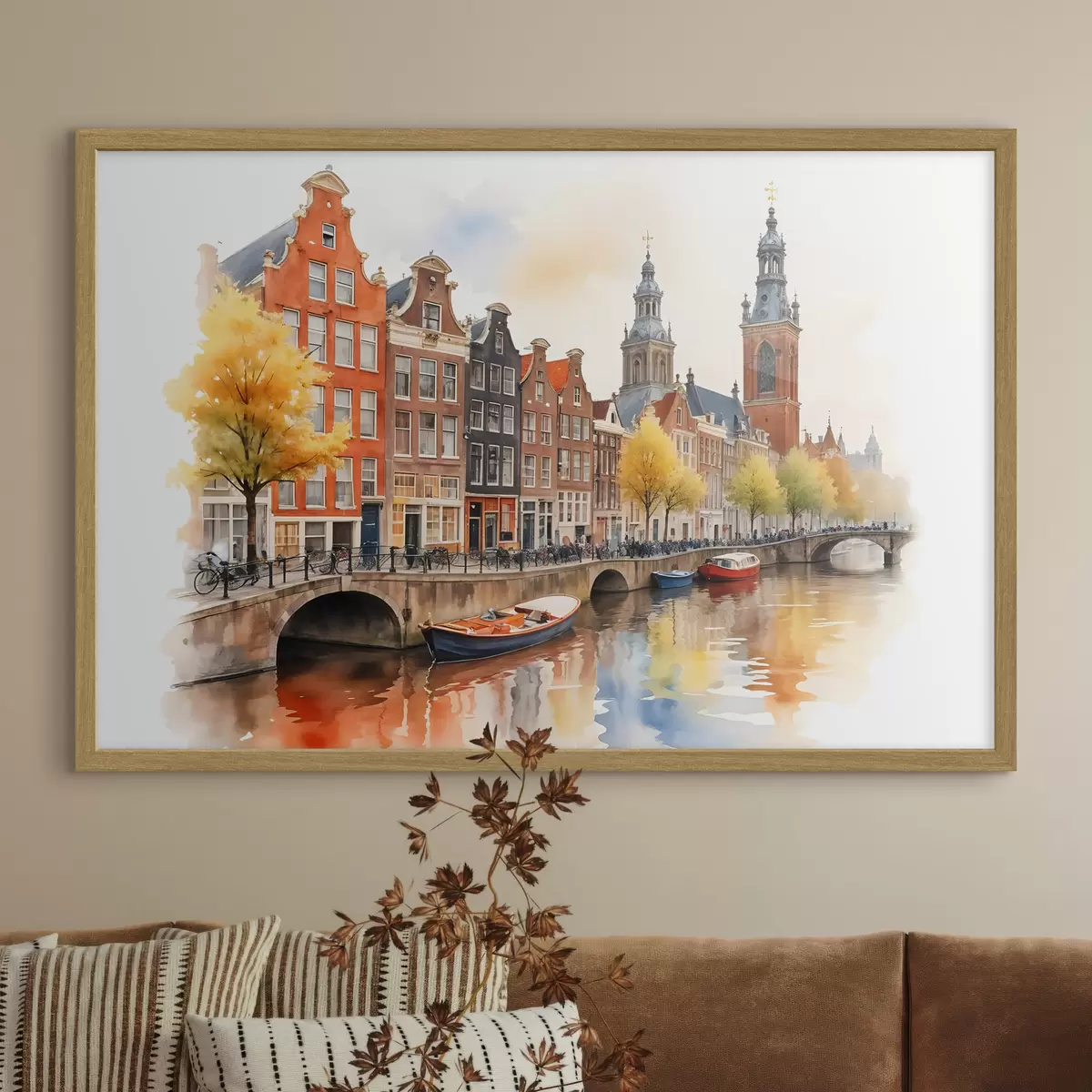 Poster Eaux d’Amsterdam f40561