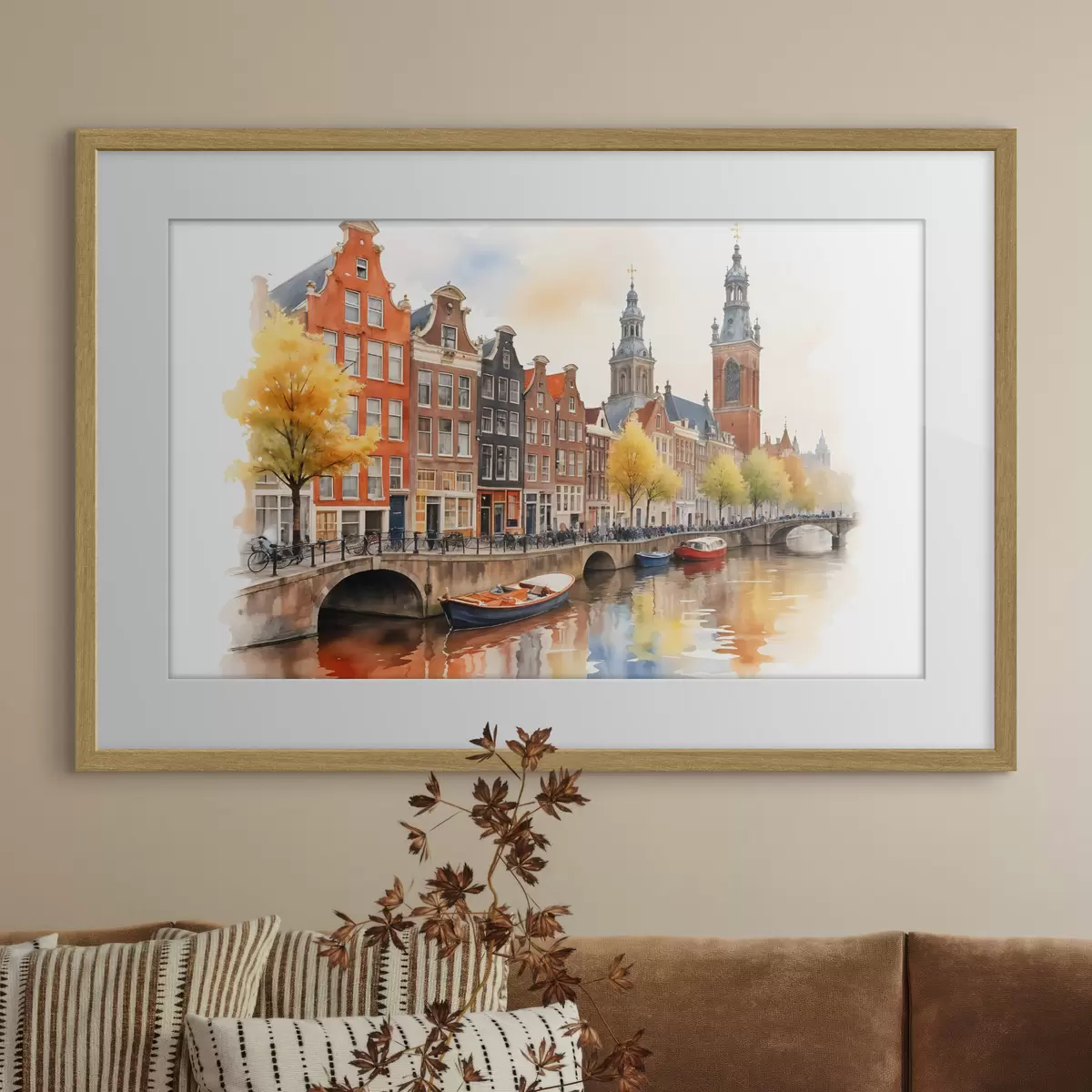 Poster Eaux d’Amsterdam f40561