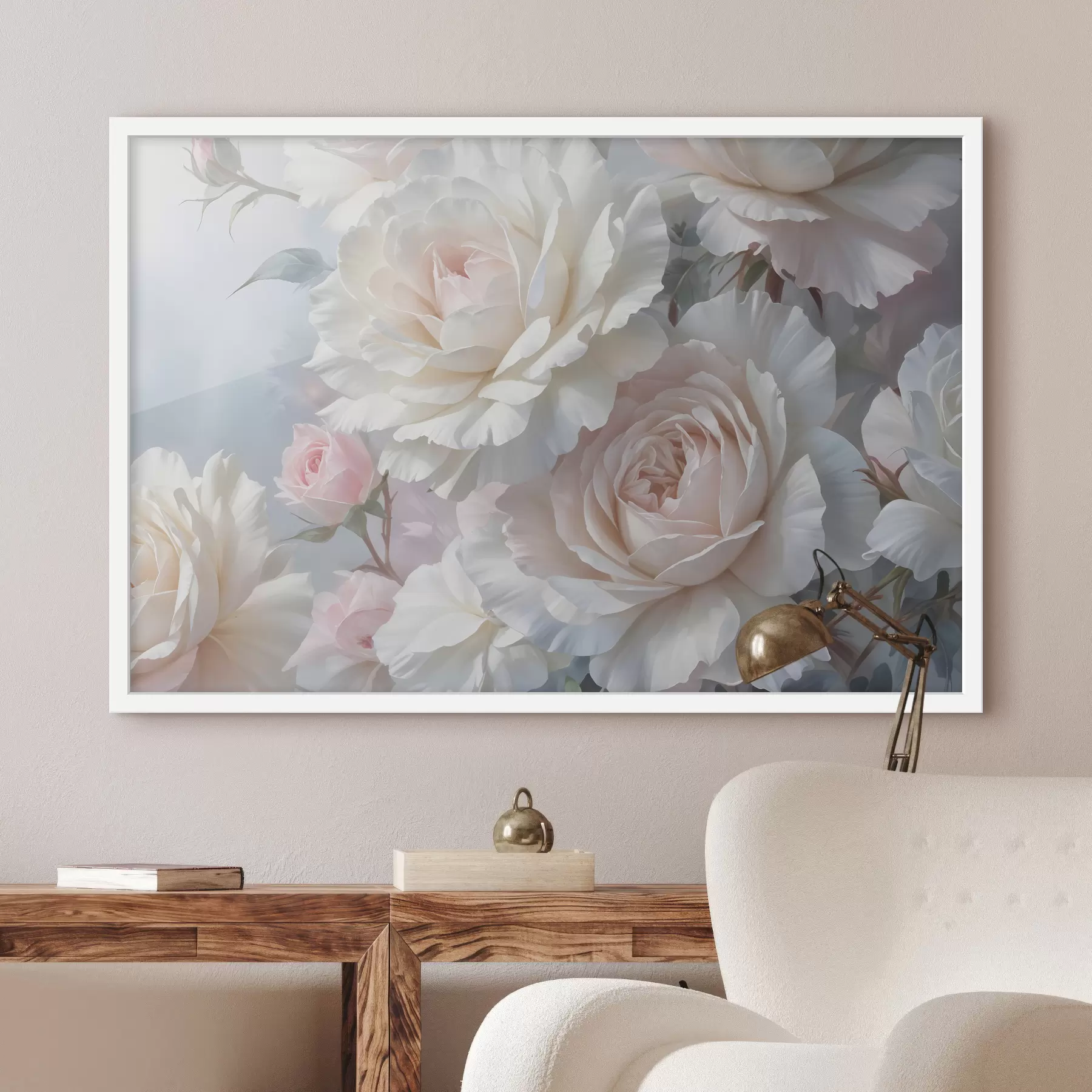 Papier peint Caresse de roses f40562