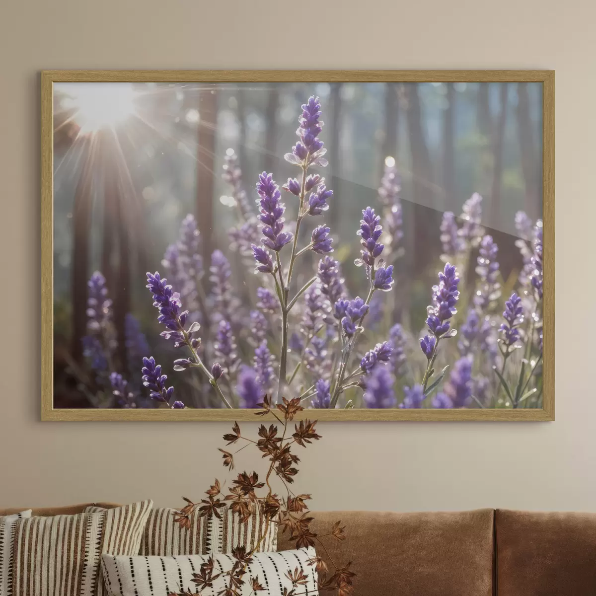 Poster Fleurs et éternité f40570