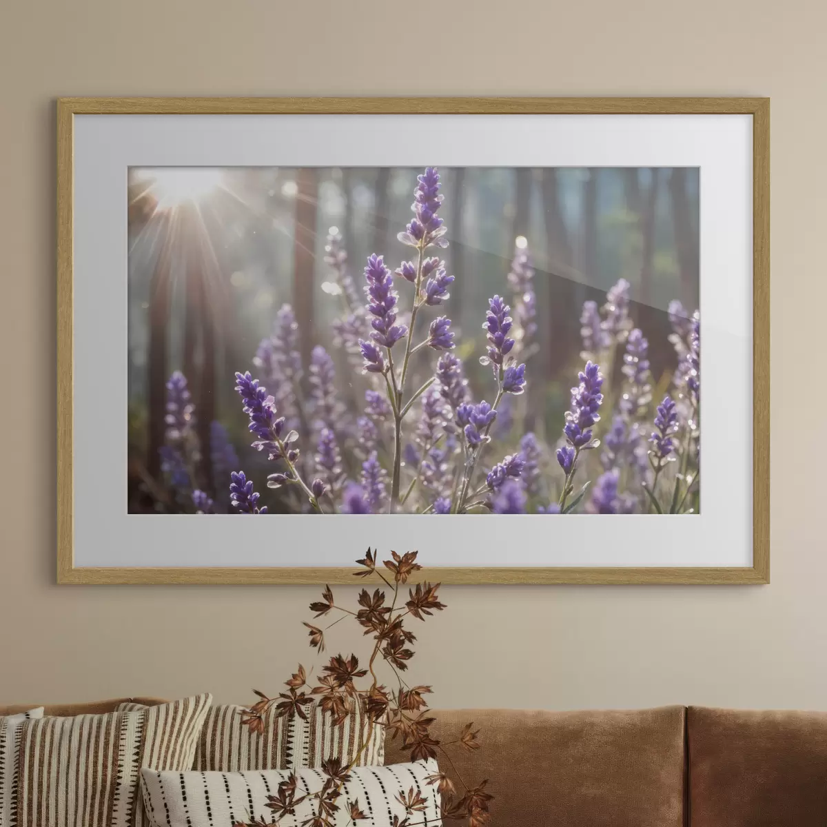 Poster Fleurs et éternité f40570