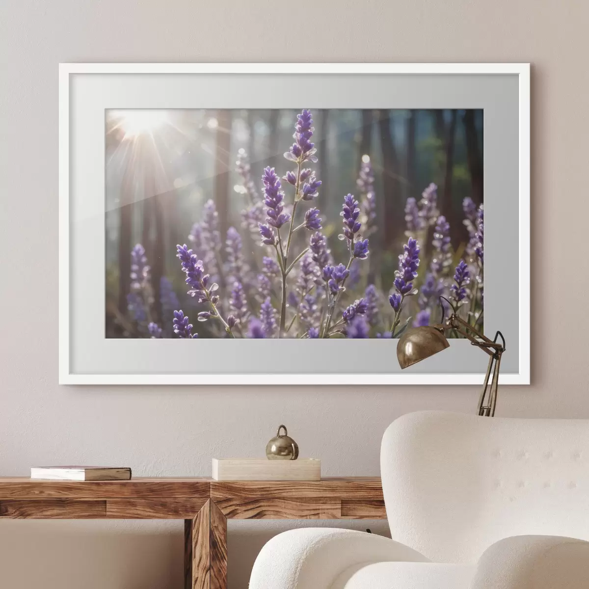 Poster Fleurs et éternité f40570