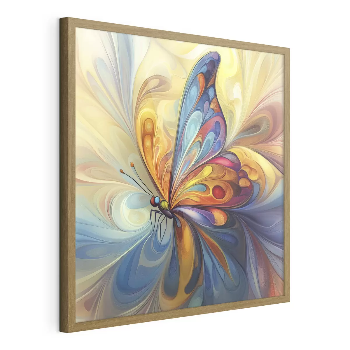 Poster Papillon abstrait f40451