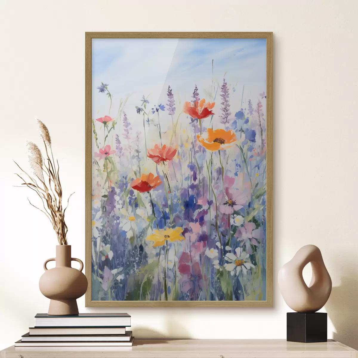 Poster Fleurs sauvages à l'aquarelle f40503