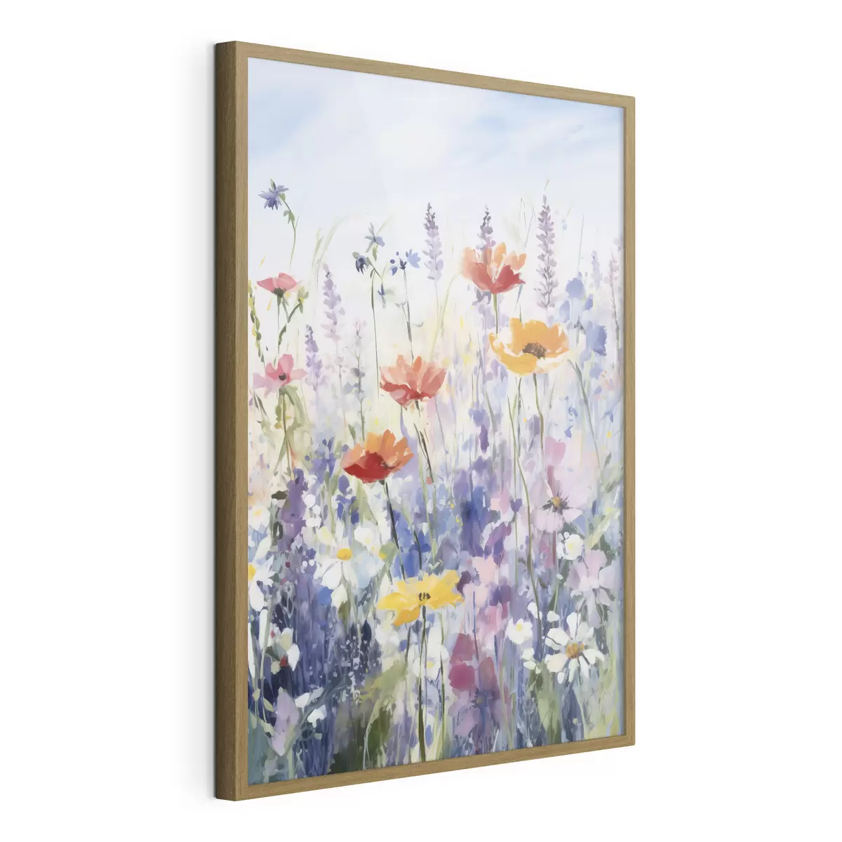 Poster Fleurs sauvages à l'aquarelle f40503